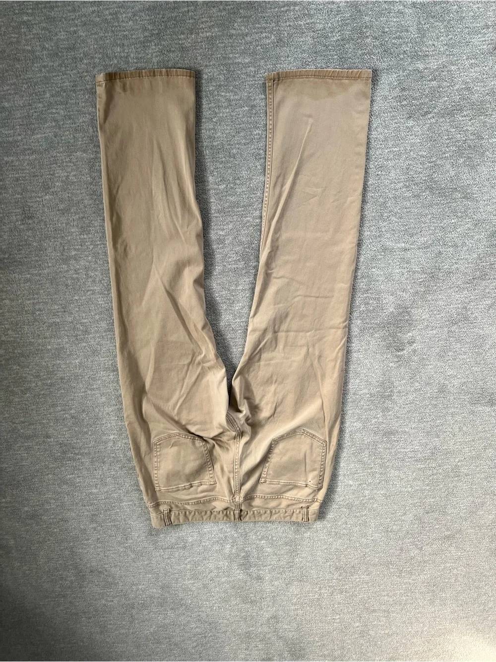 G. H. Bass & Co. Classic Tan Straight-Leg Pants- Waist 34